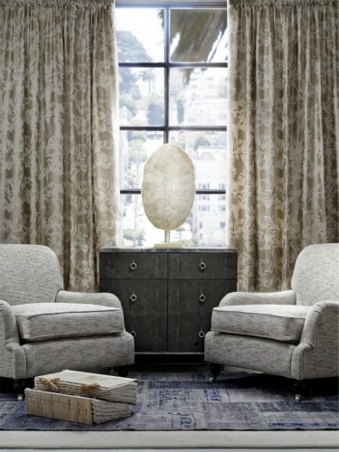 Curtains-and-scatters-in-Maya-Gold-Montague-chairs-in-Delphini-Shell-with-Sybil-chest-of-drawers